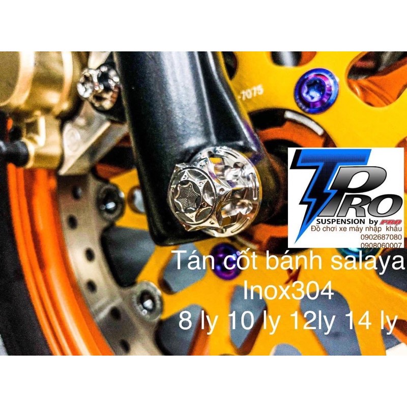 Ốc tán  Salaya mẫu mới. 10 ly - 12 ly - 14 ly _Dochoixemaynhapkhau