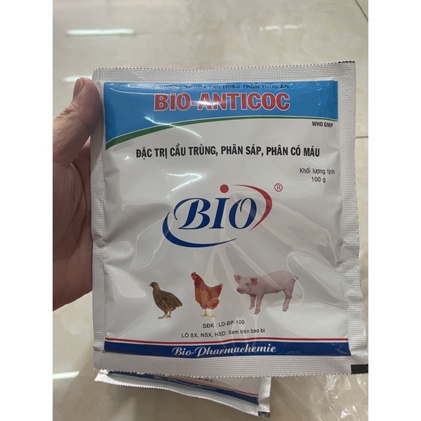 Bột hoà tan Bio - ANTICOC 100g