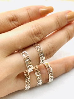 [ GIÁ SỈ ] Nhẫn bạc nữ đồng tiền may mắn.