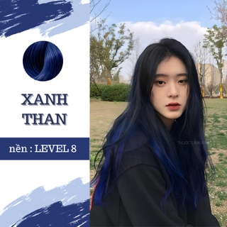 Set màu nhuộm tóc- xanh than