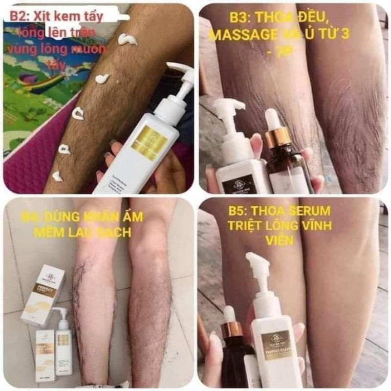Kem Tẩy Lông Huyền Phi Chính Hãng - Tặng Kèm Serum Triệt Lông