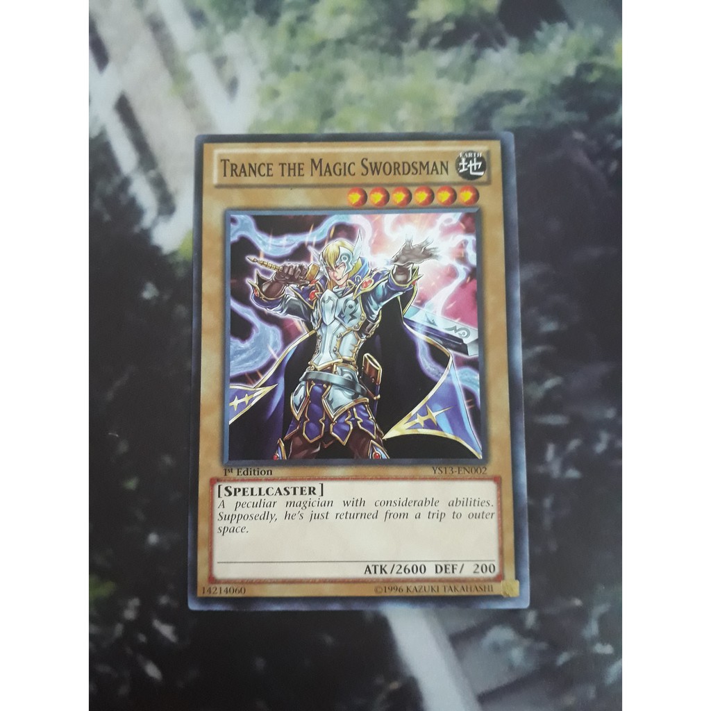 Thẻ bài Yugioh - Trance the Magic Swordsman