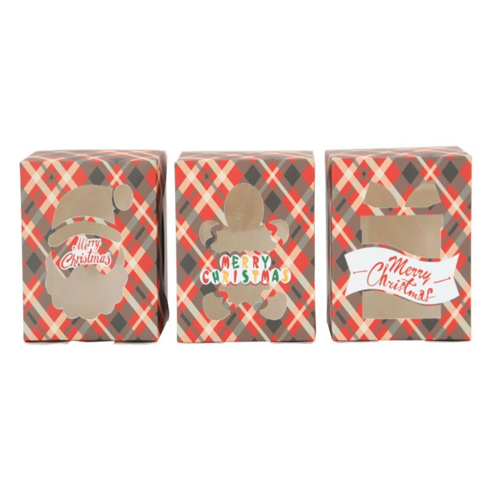 CHOOKEY Set 24 Hộp Giấy Đựng Quà Giáng Sinh