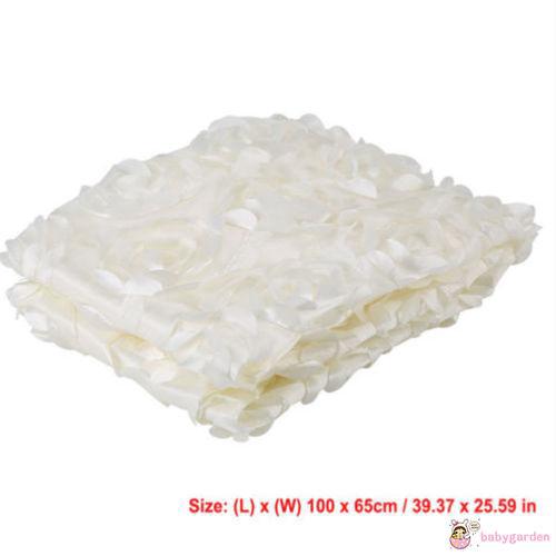 Chăn hình bông hoa hồng 3D dùng làm phông nền chụp ảnh cho trẻ em