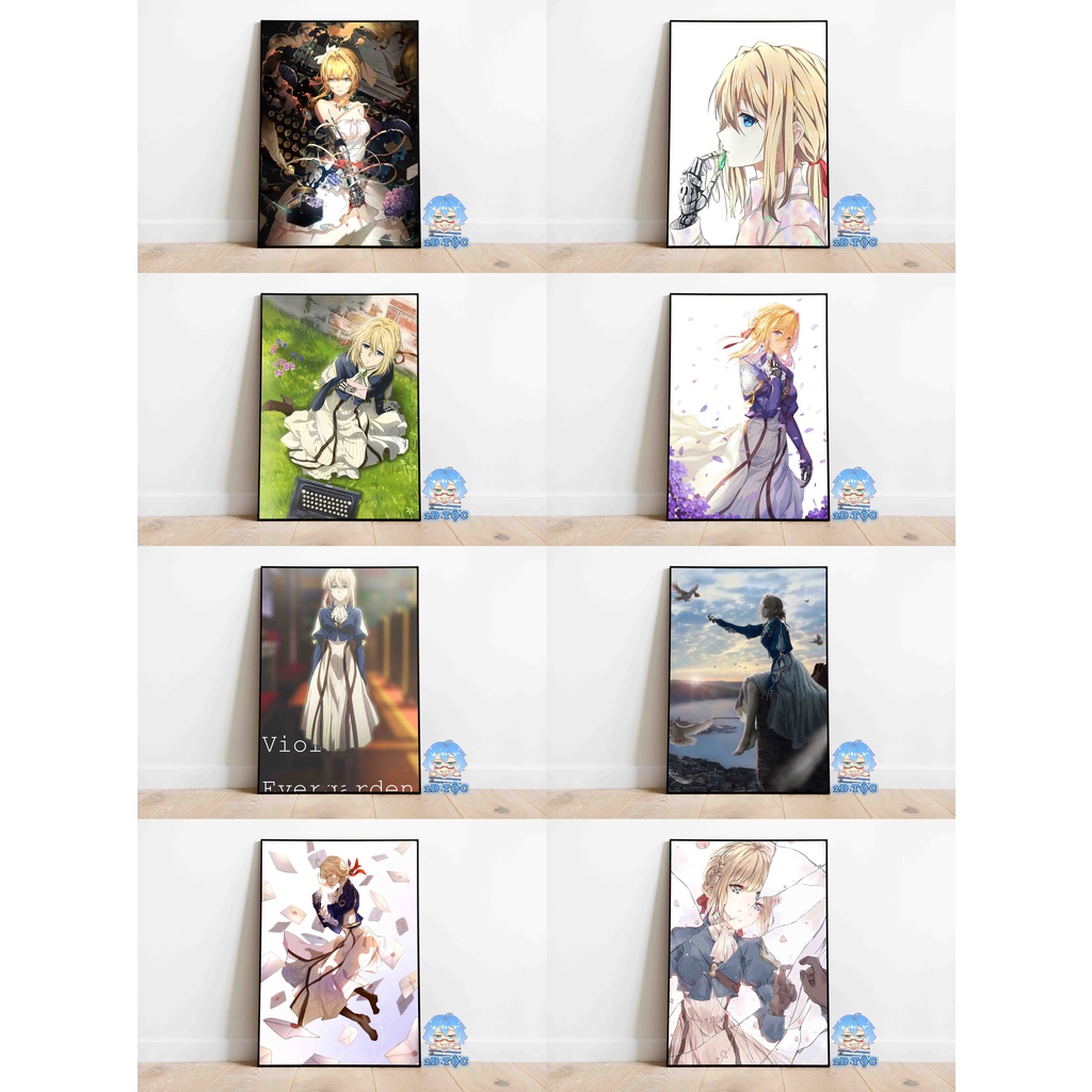 ẢNH POSTER A3 ANIME VIOLET EVERGARDEN (3) CHẤT LIỆU GIẤY CAO CẤP - 2D TỘC SHOP