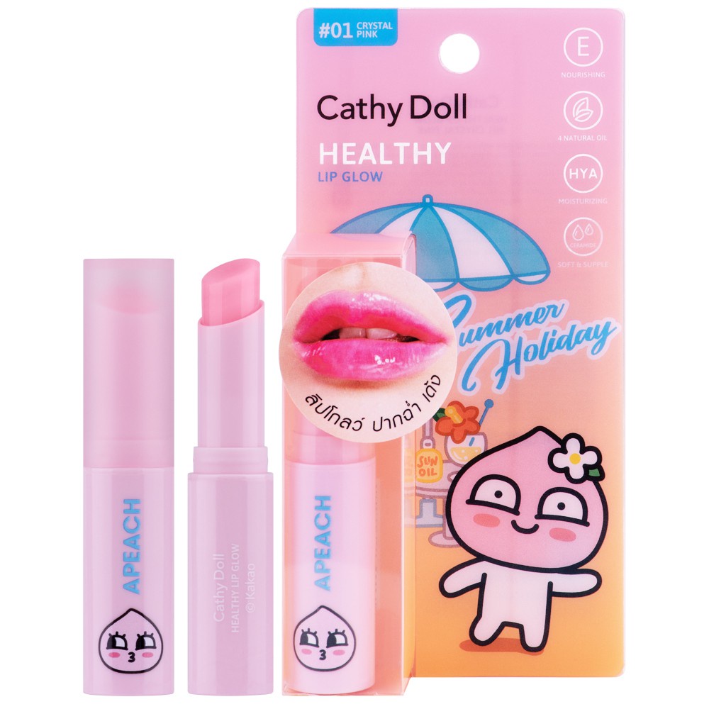 [NEW] Son Dưỡng Môi Cathy Doll Healthy Lip Glow 3g Dưỡng Môi Bóng Khỏe