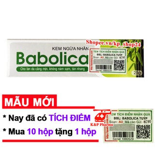 Kem ngừa nhăn da Babolica