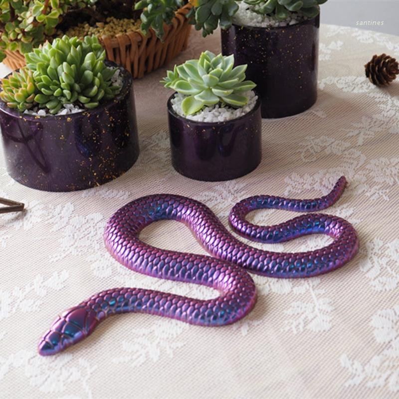 Khuôn silicone hình con rắn dùng làm trang sức resin epoxy
