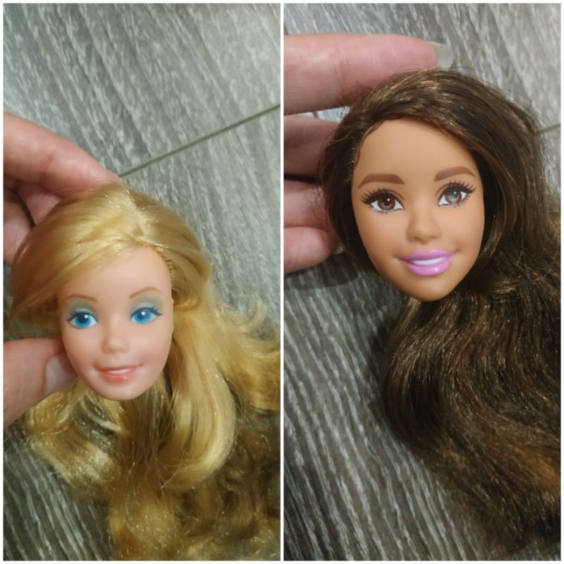 Head búp bê Barbie (khách xem kỹ mô tả)