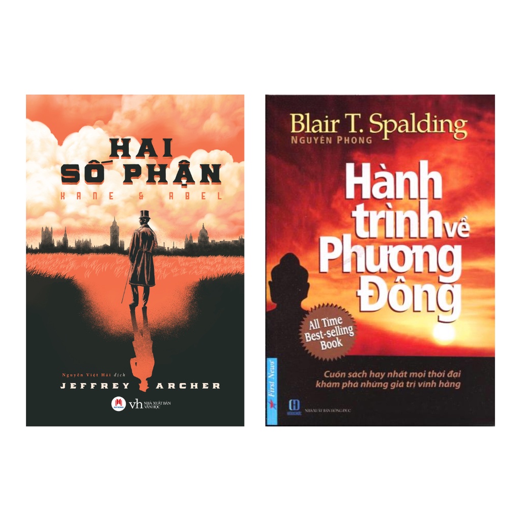Sách Combo 2 Cuốn: Hai số phận hh + Hành Trình Về Phương Đông fs
