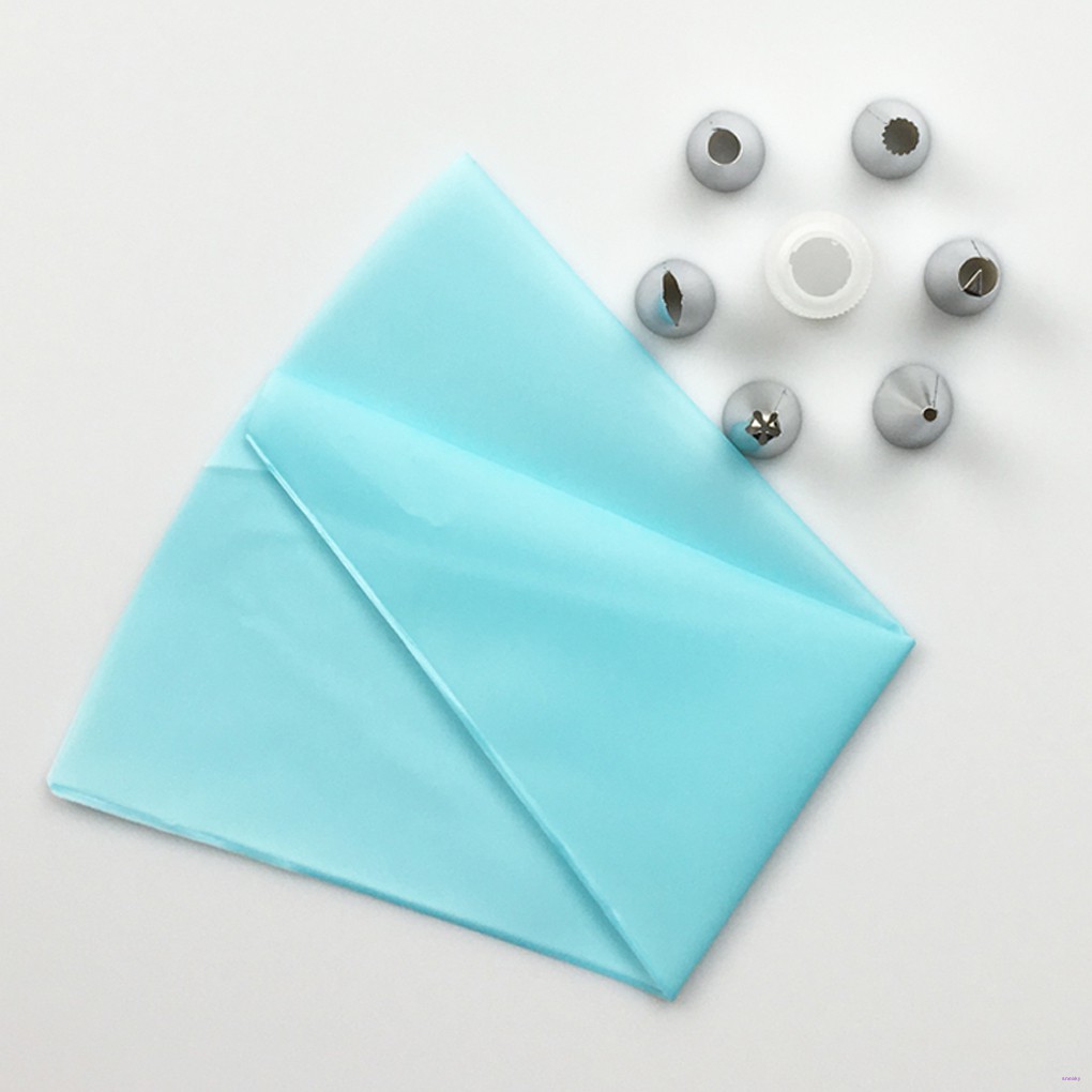 8 PCS/Set Cake Decorating Tips Set Icing Piping Cream Pastry Bag with 6 pcs Stainless Steel Nozzle Set DIY Cake Decorating Tools