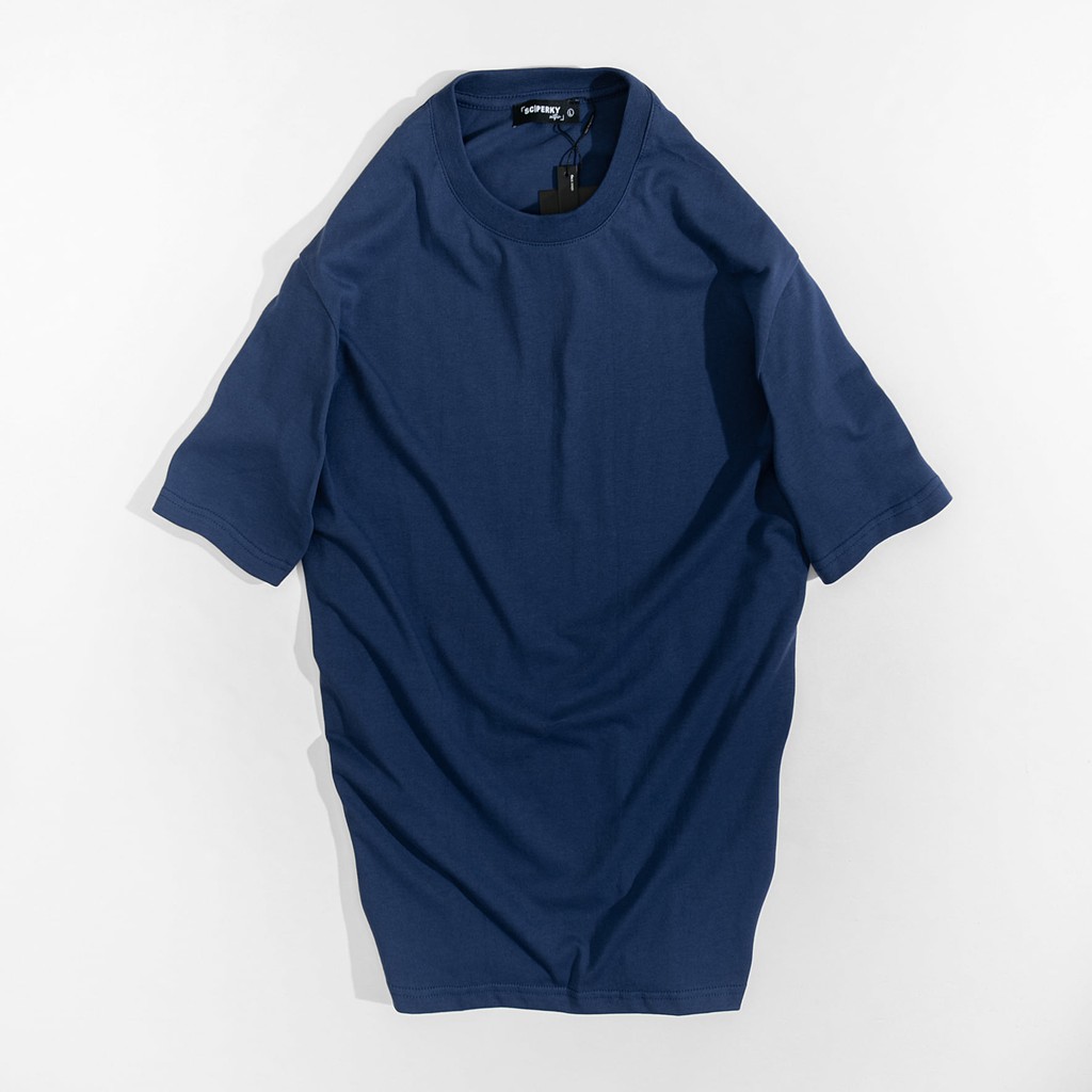 Áo Thun Nam Hàng Hiệu -  Premium Basic AT013- Dáng cổ tròn - Vải Cotton 350g co giãn,dày dặn - SC Perky Outfit