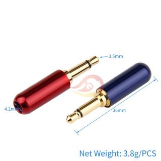 Jack hàn 3.5 mono 2 chấu