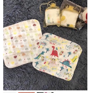 sét 10 Khăn xô sữa túi lưới