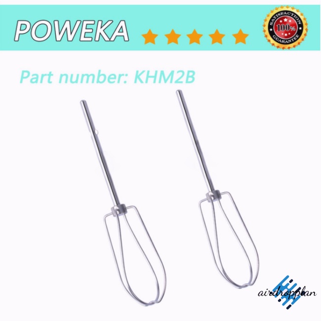 Thanh Khuấy Bằng Thép Không Gỉ Cho khm2b W10490648 Máy Đánh Trứng Cầm Tay KHM926