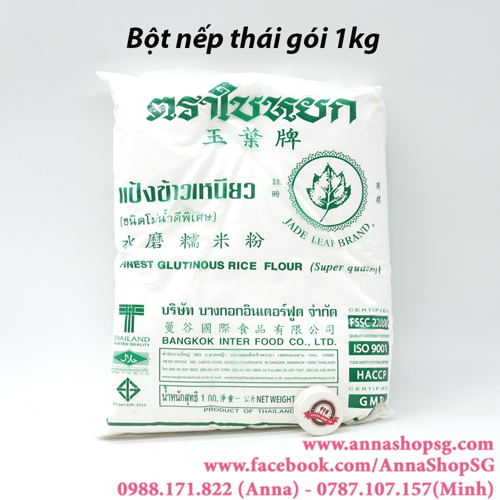 BỘT NẾP THÁI GÓI 1kg