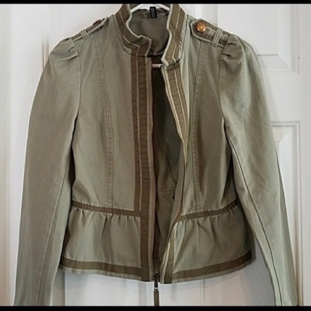 Thanh lý áo jacket H&M auth size 8 military