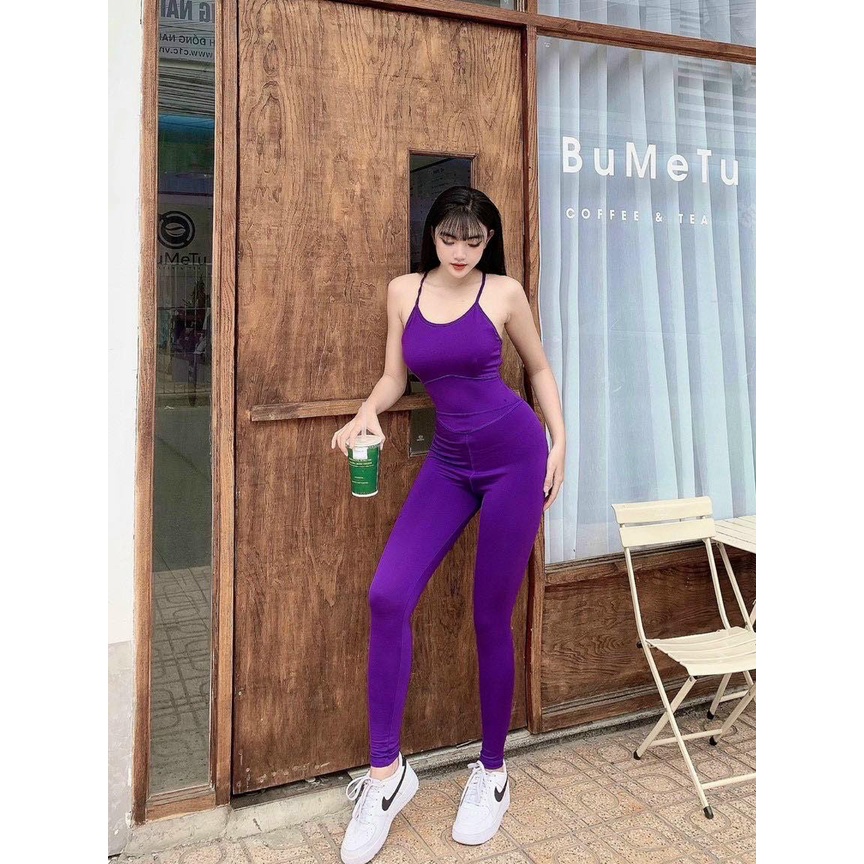 BỘ JUMPSUIT SIÊU HOT TẬP YOGA, ZUM TẬP YOGA NỮ