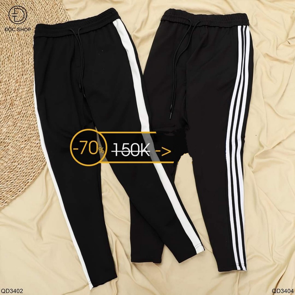 Quần Thể Thao Nam Jogger 3 sọc quần jogger nam nữ