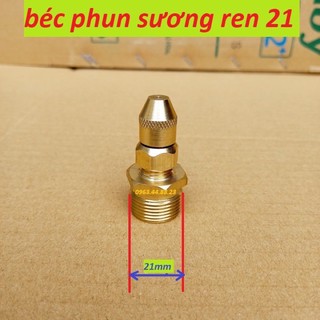 Béc phun sương đồng chân ren 2-