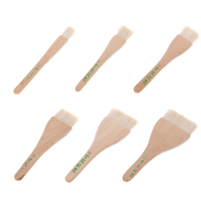 Cọ Vẽ Tranh Sơn Dầu Cán Gỗ &amp; Acrylic Nhiều Kích Cỡ