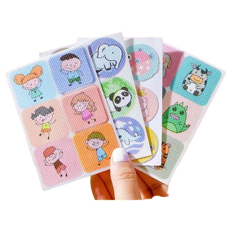 𝑭𝑹𝑬𝑬𝑺𝑯𝑰𝑷  Set 36 miếng dán đuổi muỗi, chống muỗi, chống côn trùng - họa hiết hình thú đáng yêu và an toàn cho bé