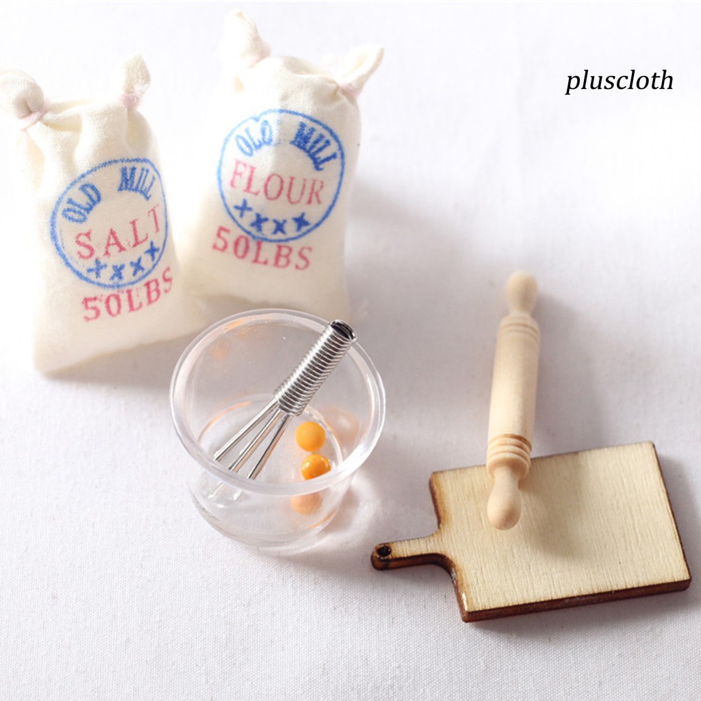 Mô Hình Cây Đánh Trứng Mini Cho Nhà Búp Bê 1 / 6 1 / 12