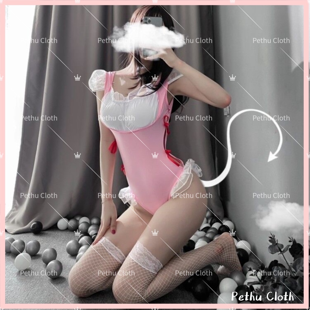 （Q1,HCM）🎀Đồ ngủ sexy nữ🎀Freeship🎀 Cosplay hầu gái , quyến rũ gợi cảm+Freesize 40-60kg---027 | BigBuy360 - bigbuy360.vn