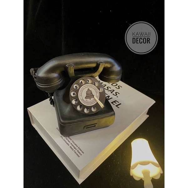 Điện thoại bàn vintage mô hình