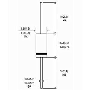 Bộ 10 điều khiển điện áp 2 cực 1.5KE150CA