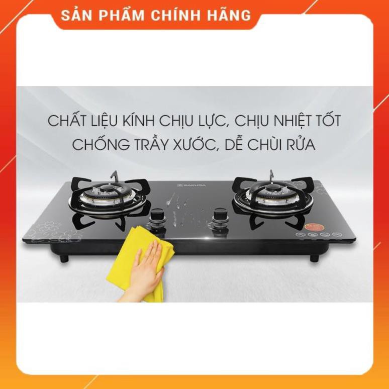 Bếp gas âm Sakura SV-2577GB ( HÀNG TRƯNG BÀY )