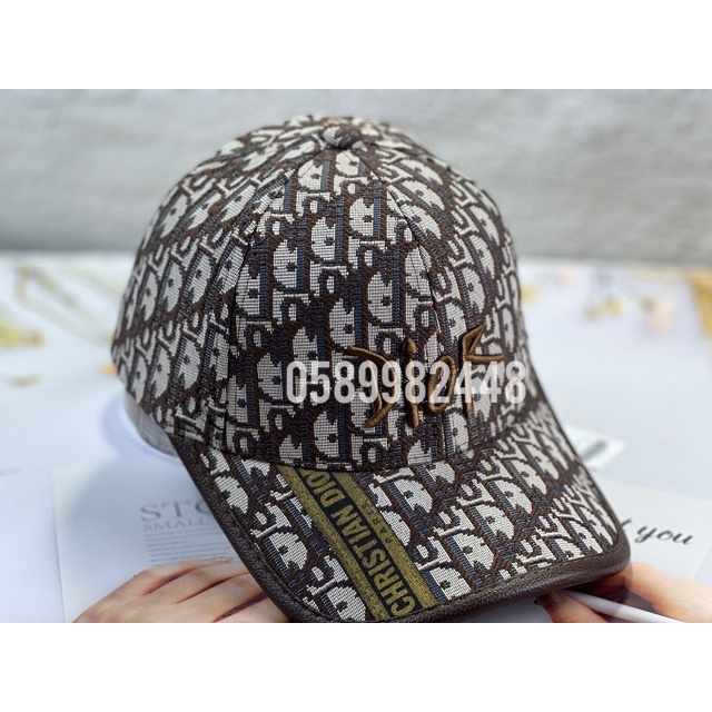 [Ảnh thật] Nón kết lưỡi trai vải nhập thêu chữ đio thời Trang - mũ kết viền da nam nữ siêu đẹp (Siêu rẻ 1996)