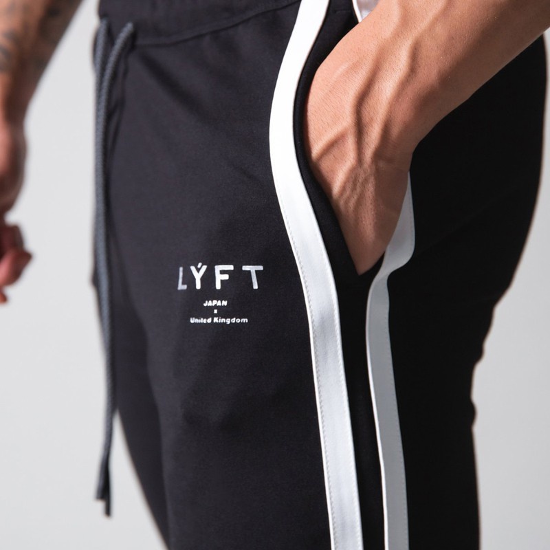 Quần Cotton Thể Thao Kẻ Sọc Thoải Mái Năng Động Cho Nam