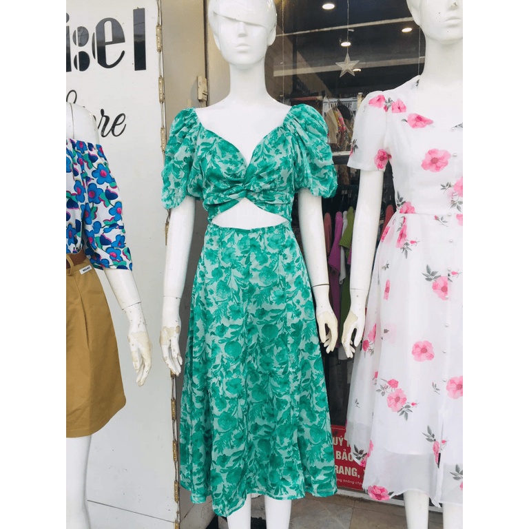 (HCM) ĐẦM XÒE HOA DỰ TIỆC SIÊU SANG TRỌNG , TÔN DÁNG SIÊU XINH XẮN CHO CÁC NÀNG KOKO MI FASHION