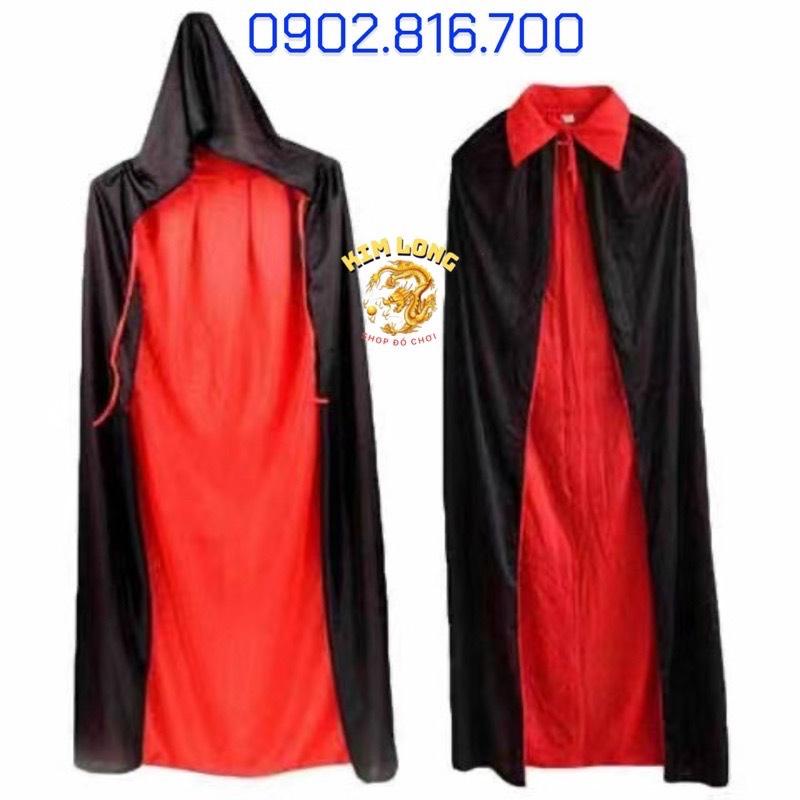 Áo Choàng có nón hình Bộ Xương - đầu lâu -Dơi - Ma cà rồng trang phục hoá trang và trang trí dịp lễ halloween