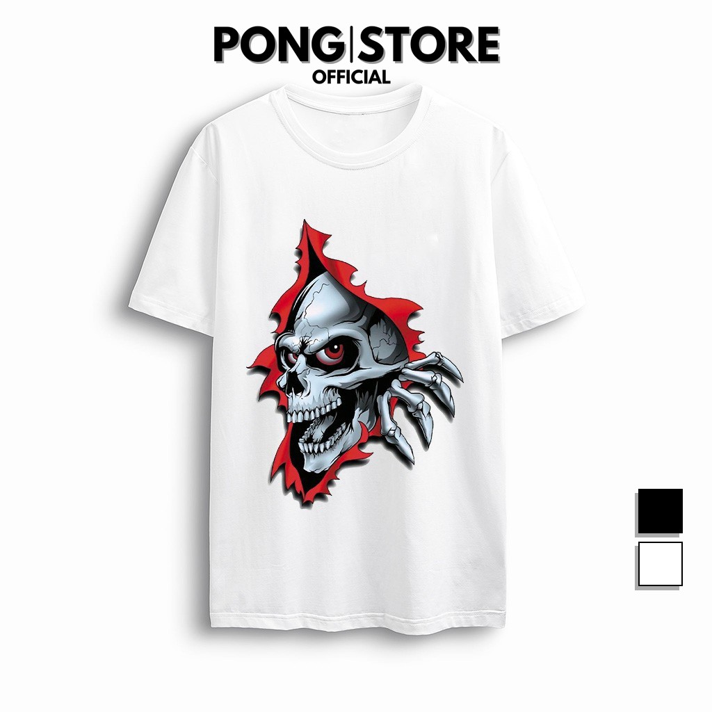 Áo thun tay lỡ form rộng nam nữ in hoạt hình - Áo thun unisex cổ tròn chất thun co giãn thoáng mát PONGSTORE
