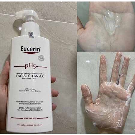 Sữa Rửa Mặt Eucerin PH5 Cho Da Nhạy Cảm 400ml - Facial Cleanser Sensitive - Bác Sĩ Nghĩa