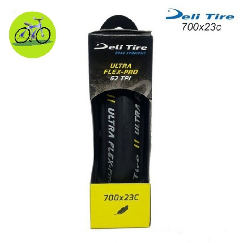 Vỏ lốp gấp xe đạp Deli Tire ULTRA 700x23c Full Box