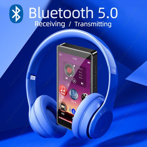 Máy nghe nhạc ruizu H1 hifi,bluetooth 5.0,8GB bộ nhớ trong,tặng ốp silicon và dây đeo,tai nghe