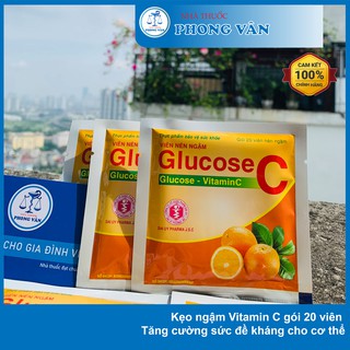 Kẹo cam Vitamin C gói 20 viên tăng cường sức đề kháng cho cơ thể