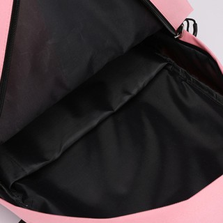 Cute rose print on school backpack