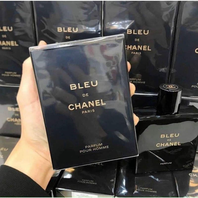 Nước hoa Blue Chanel 100ml chữ vàng mẫu mới