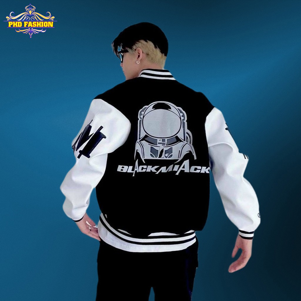 Áo bomber unisex nam lẫn nữ dù 2 lớp không bong tróc chất vải mịn không xù (màu đen), cam kết video kèm ảnh thật | BigBuy360 - bigbuy360.vn