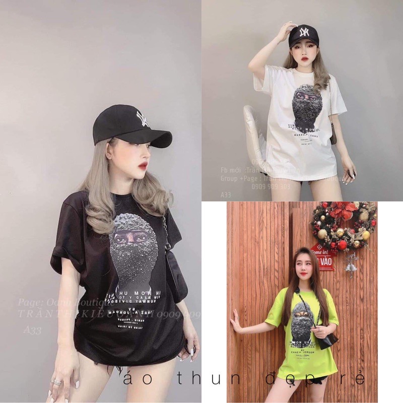 [Mã FASHIONT4WA2 giảm 10K đơn 50K] Áo Thun Nữ [CHẤT MÁT, KHÔNG XÙ] Áo Phông Nữ Hàng Quảng Châu Mới Về Siêu Đẹp Siêu Hot