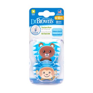 🔇[Chính Hãng] Ty Ngậm Dr.Brown's 0-6m,6-12m ( bộ 2 ty ngậm)
