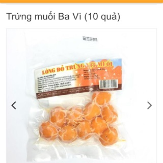 Trứng muối set 5 quả - 10 quả