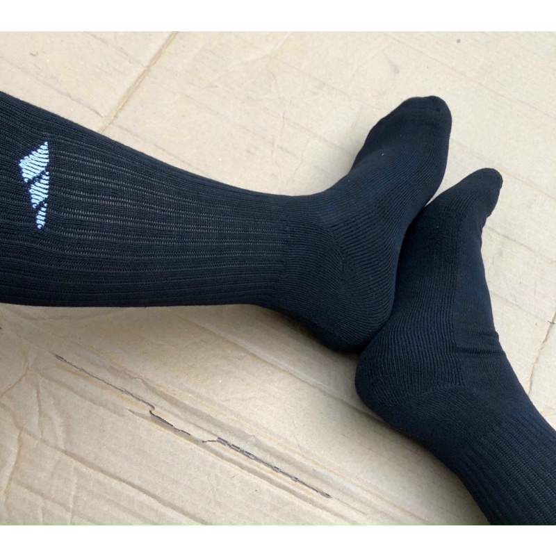 Pack 6 đôi Tất thể thao adidas chính hãng cổ cao đá bóng chạy bộ tập gym