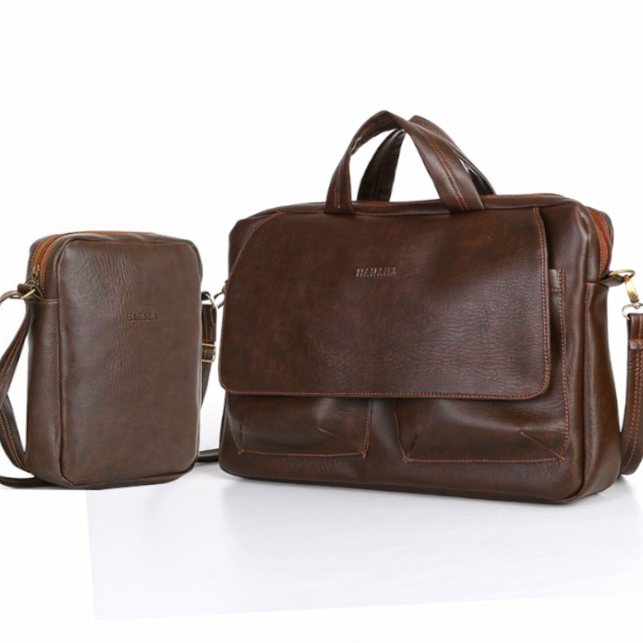 Bộ đôi túi xách TẶNG túi đeo chéo cao cấp HANAMA G8-S200