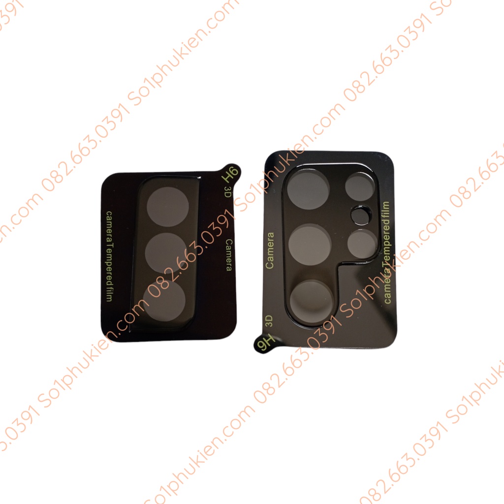 Kính cường lực camera samsung s22 s22+(plus) s22 ultra đế đen giúp bảo vệ cam chụp hình đẹp