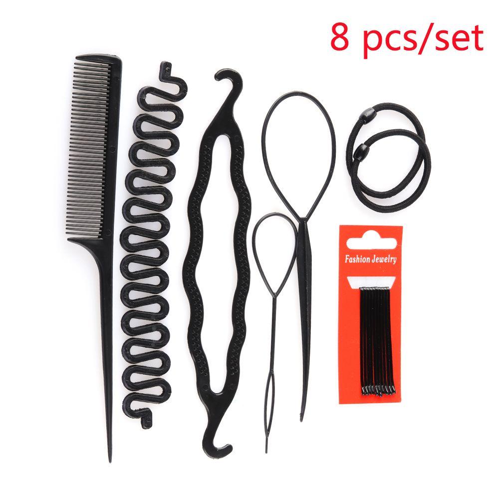 Bộ 8 Dụng Cụ Tạo Kiểu Tóc Thời Trang